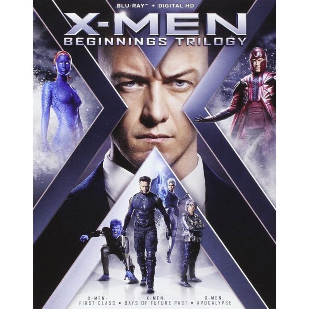 20th Century Studios - X-Men Beginnings Trilogy (Blu-ray) Gray